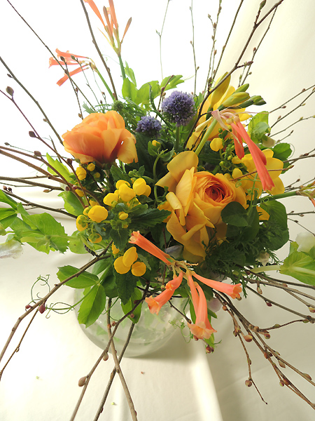 うきうき花レシピ 水木のネストブーケ - はなどんやマガジン