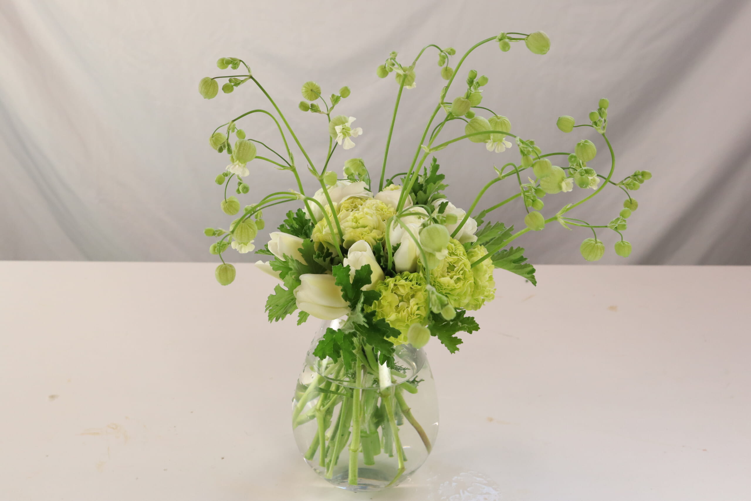 ラナンキュラスのフレッシュブーケ の作り方 うきうき花レシピ はなどんやマガジン