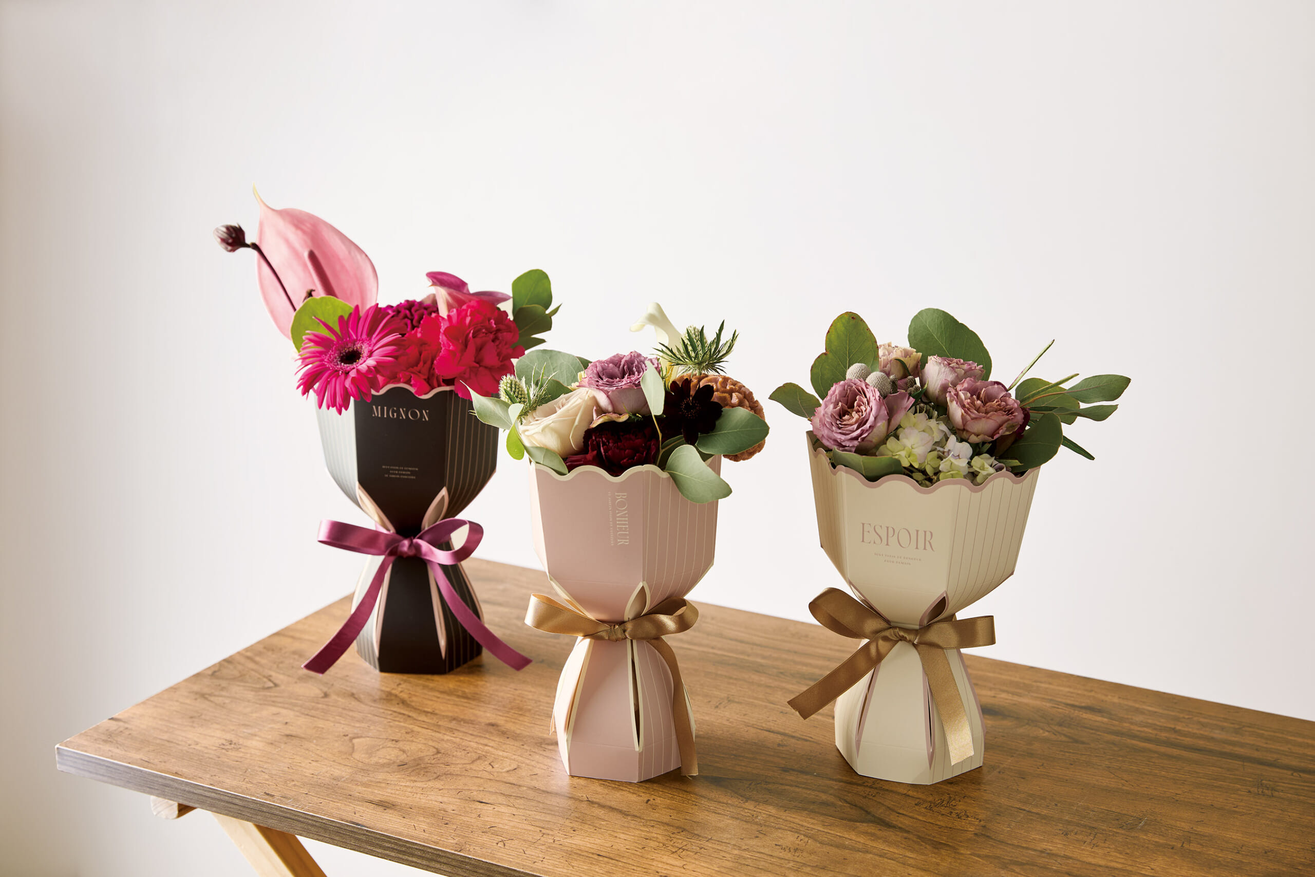 ツールバック茶芯フラワー